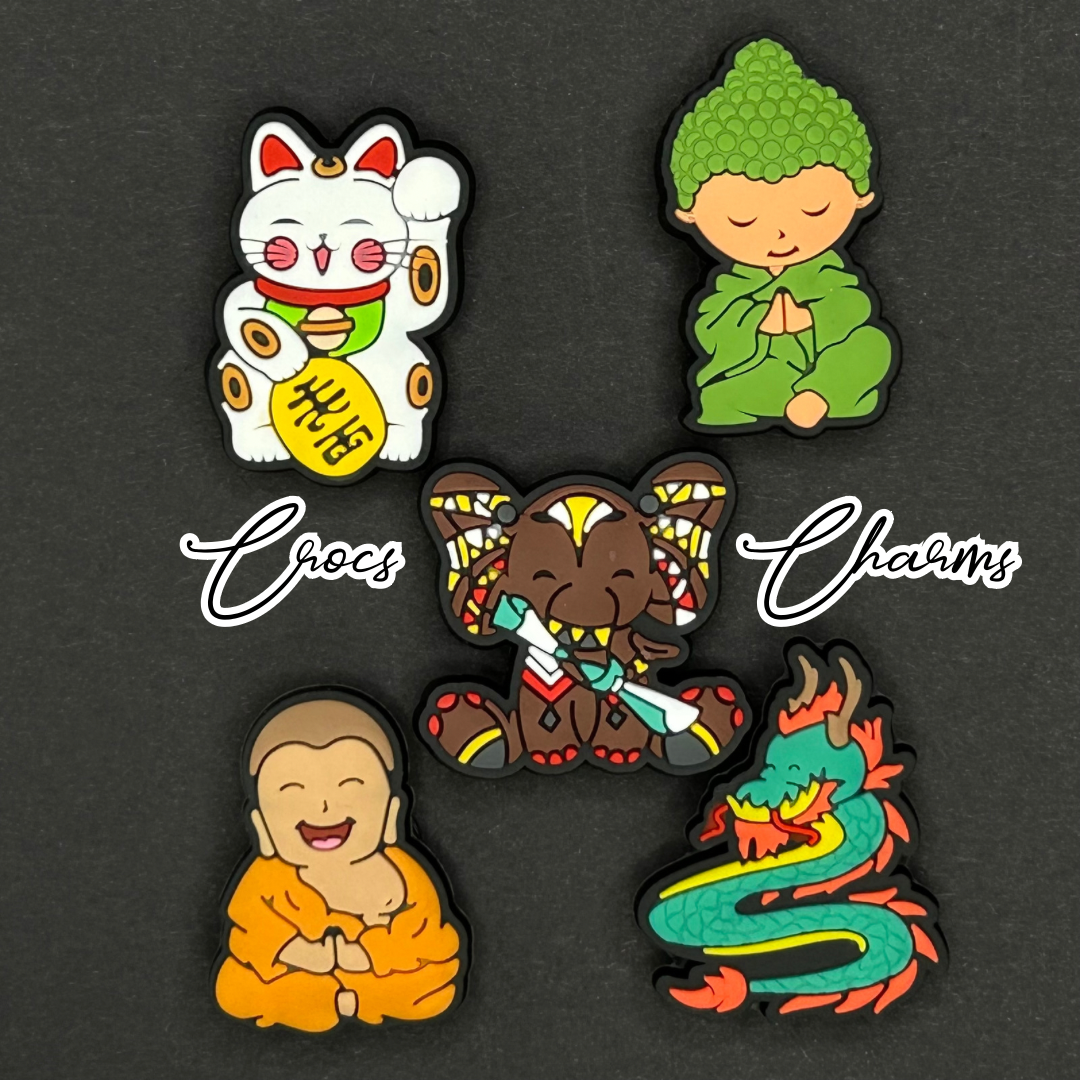 Beauty Cartoons Crocs Charms